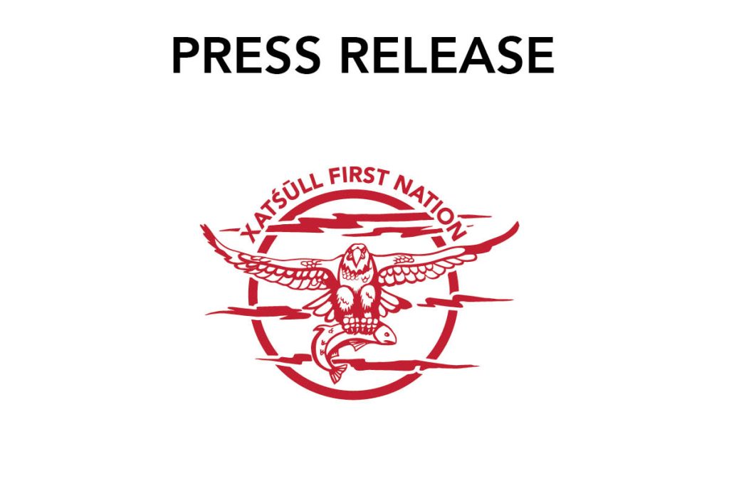 Xatśūll First Nation calls on B.C. to withdraw Bills 14 and 15 and commit to true, meaningful reconciliation