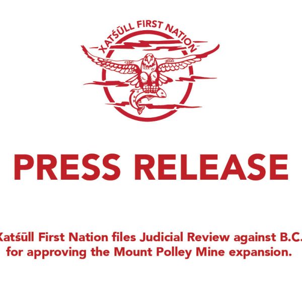 Xatśūll First Nation files Judicial Review against B.C.