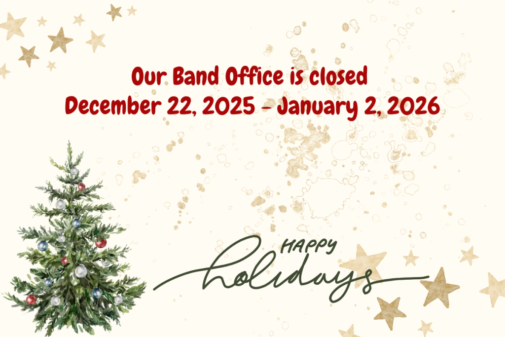Band Office Closed