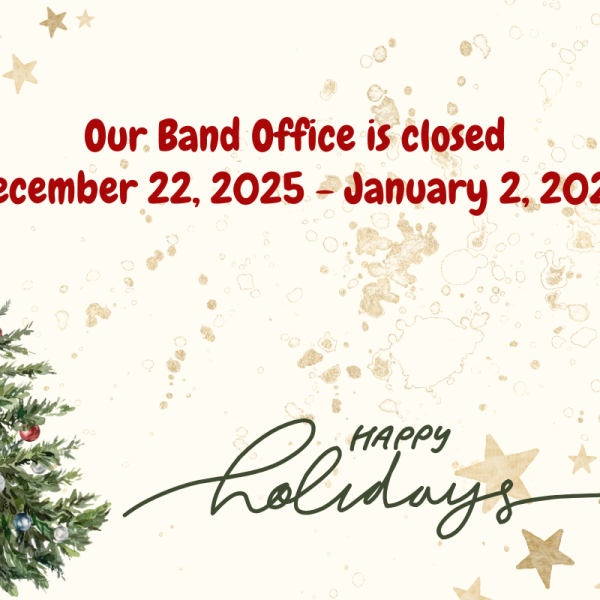 Band Office Closed
