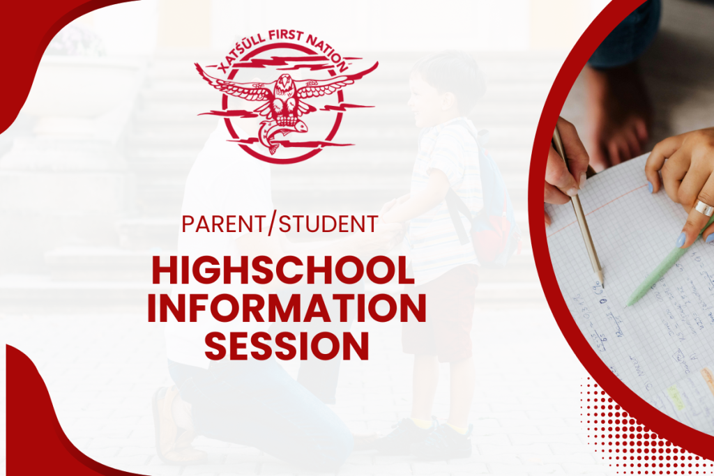 Parent/Student – High School Information Session