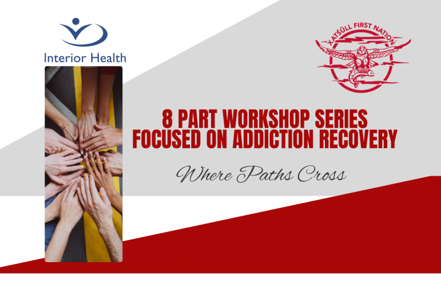 8 PART WORKSHOP SERIES FOCUSED ON ADDICTION RECOVERY
