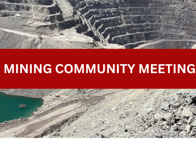 Mining Community Meeting