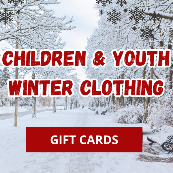 Gift Cards For XFN Children & Youth (Winter Clothing)